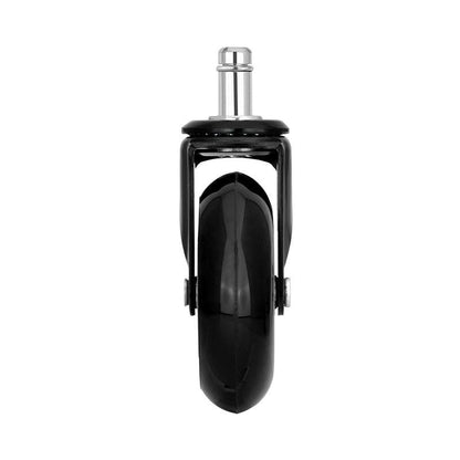Hinomi Silent Wheels (Set of 5) - Quiet & Smooth-Gliding Replacement Casters for Chairs