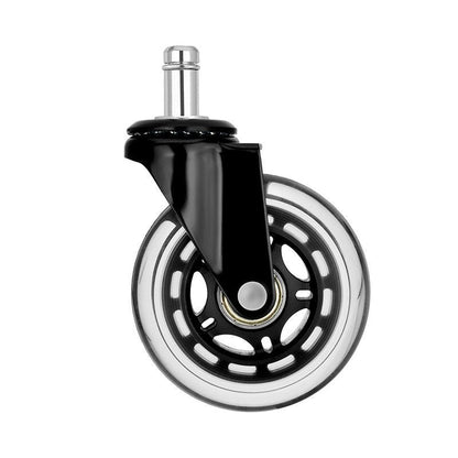 Hinomi Silent Wheels (Set of 5) - Quiet & Smooth-Gliding Replacement Casters for Chairs